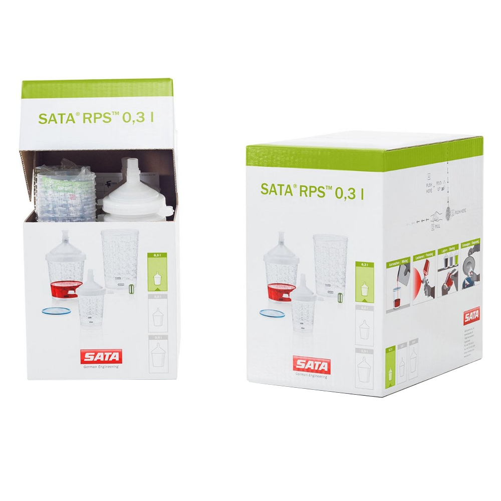 SATA, Beker RPS 0,3L 200um 40st