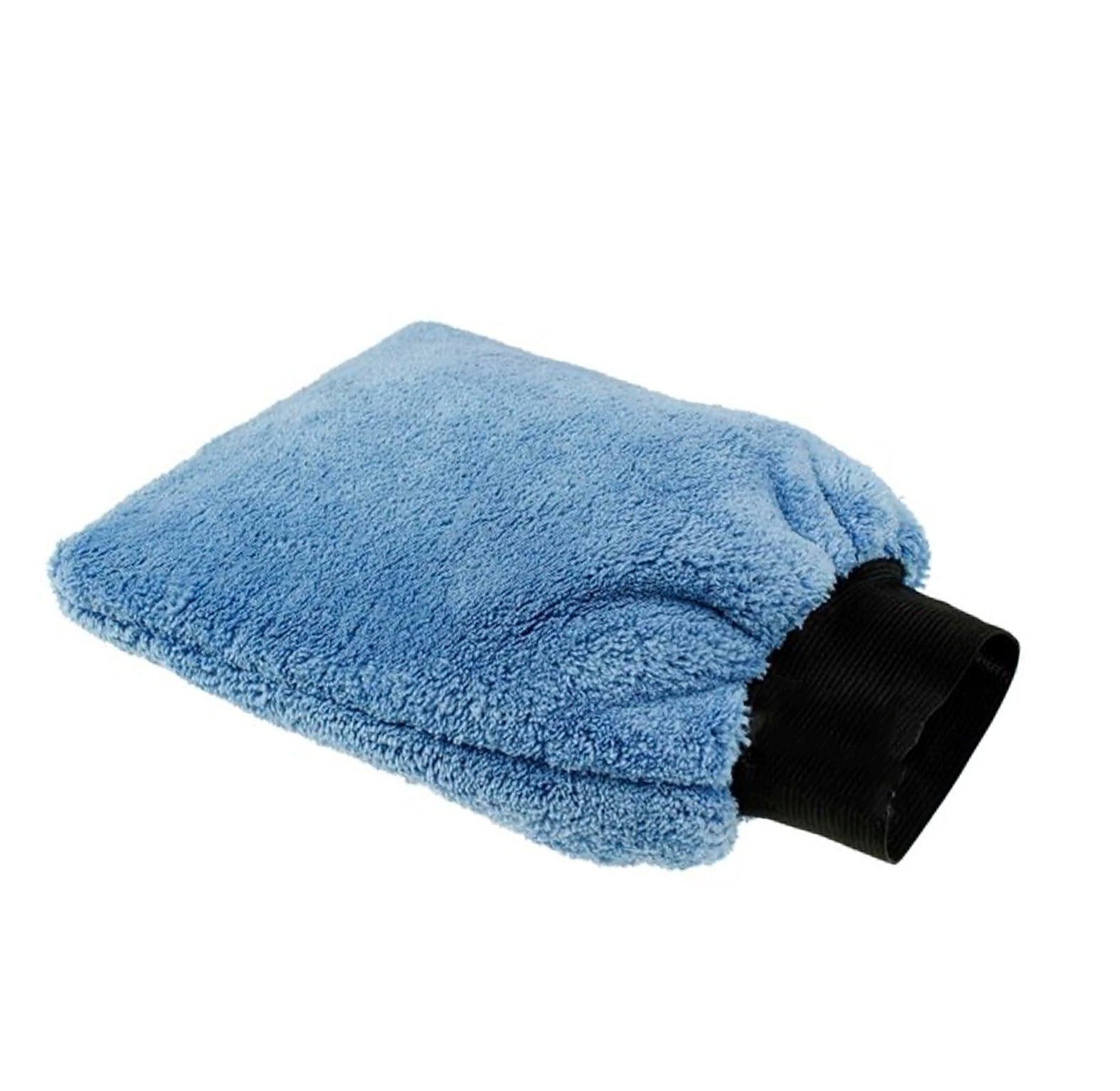Washandschoen, Microfiber korte vezel