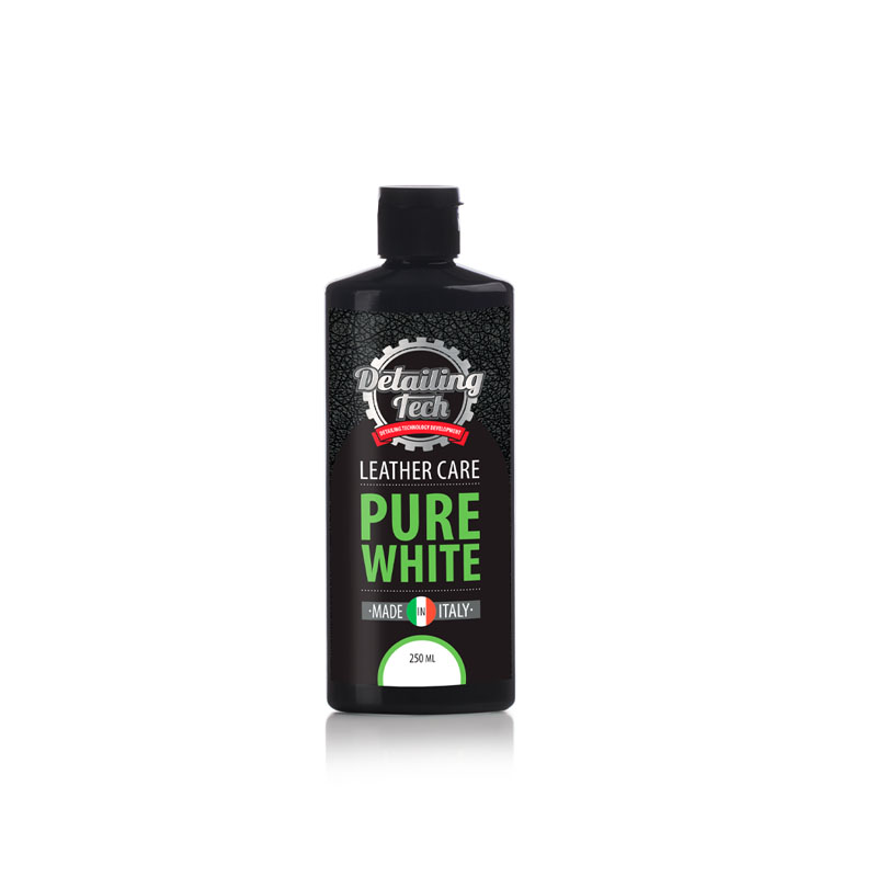 Leather, Det. Tech Pure White 250ml