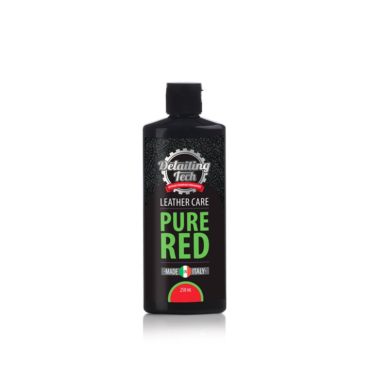 Leather, Det. Tech Pure Red 250ml