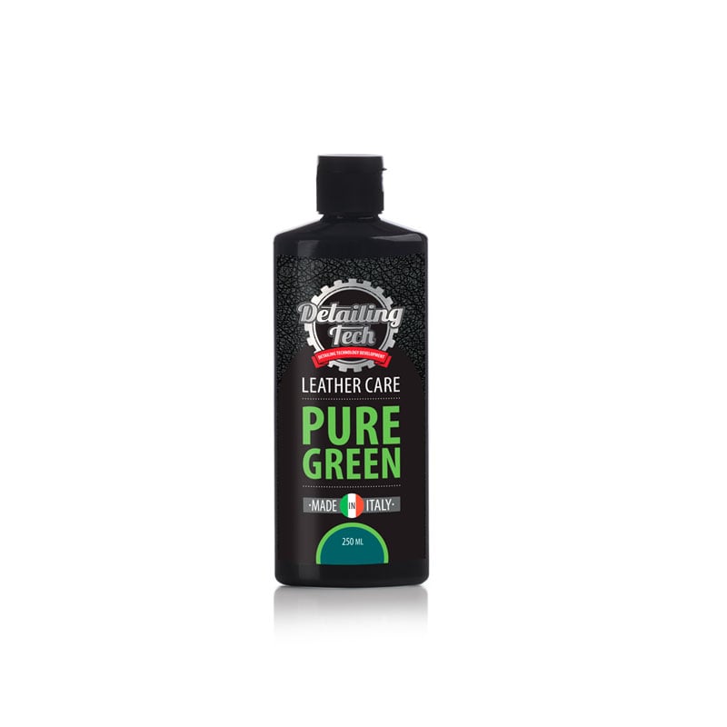 Leather, Det. Tech Pure Green 250ml
