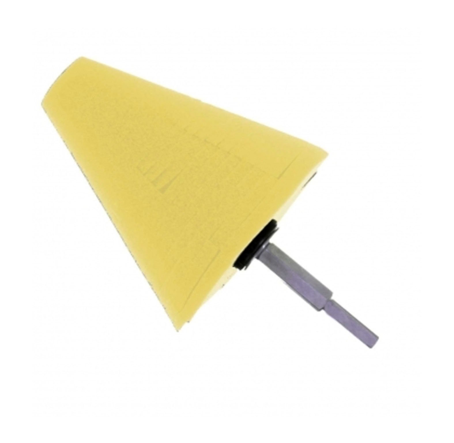 Cone Glansz, Geel medium heavy cut 10cm