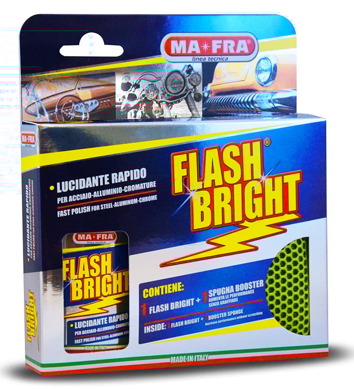 Flash Bright, 80 ML + Spunga Booster