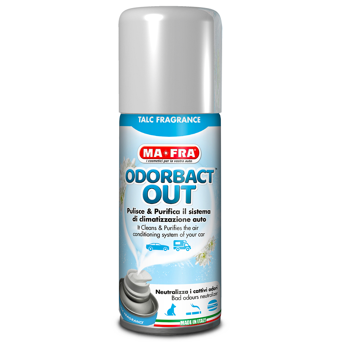 Odorbact Out, Talc Spray  150 ML