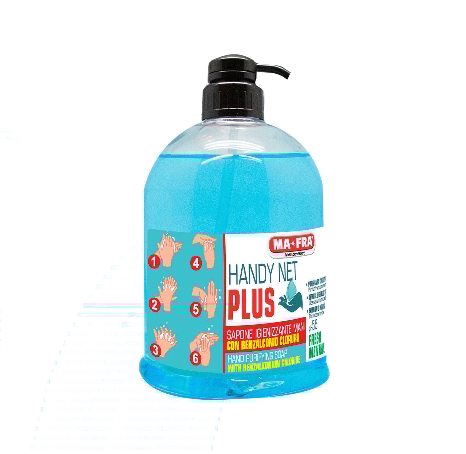 Handy Net, Plus Dispencer 500 ML