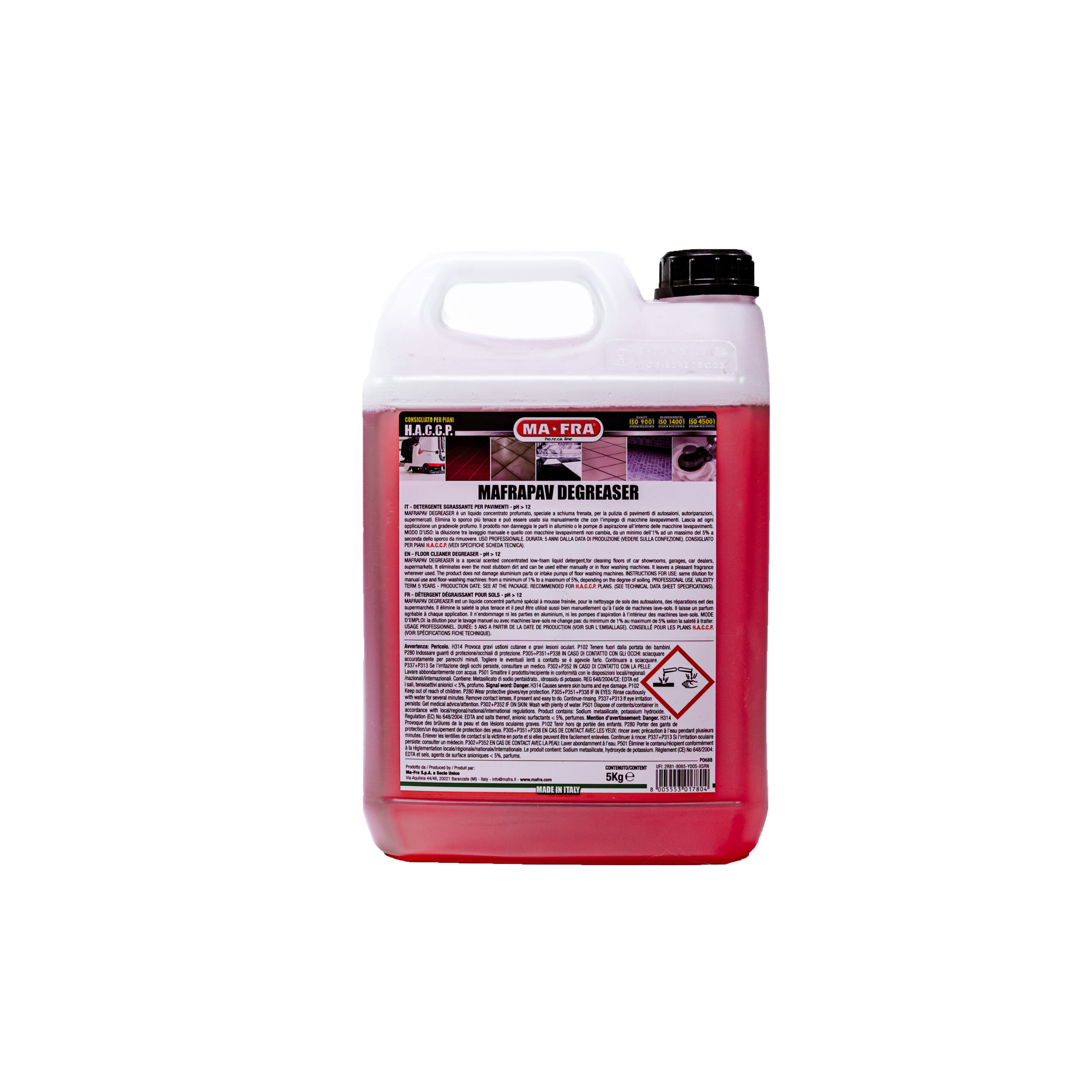 Mafrapav Degreaser, 5kg
