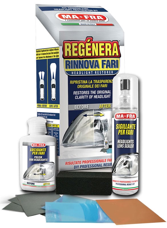 Regenera Headlight Restorer, KIT