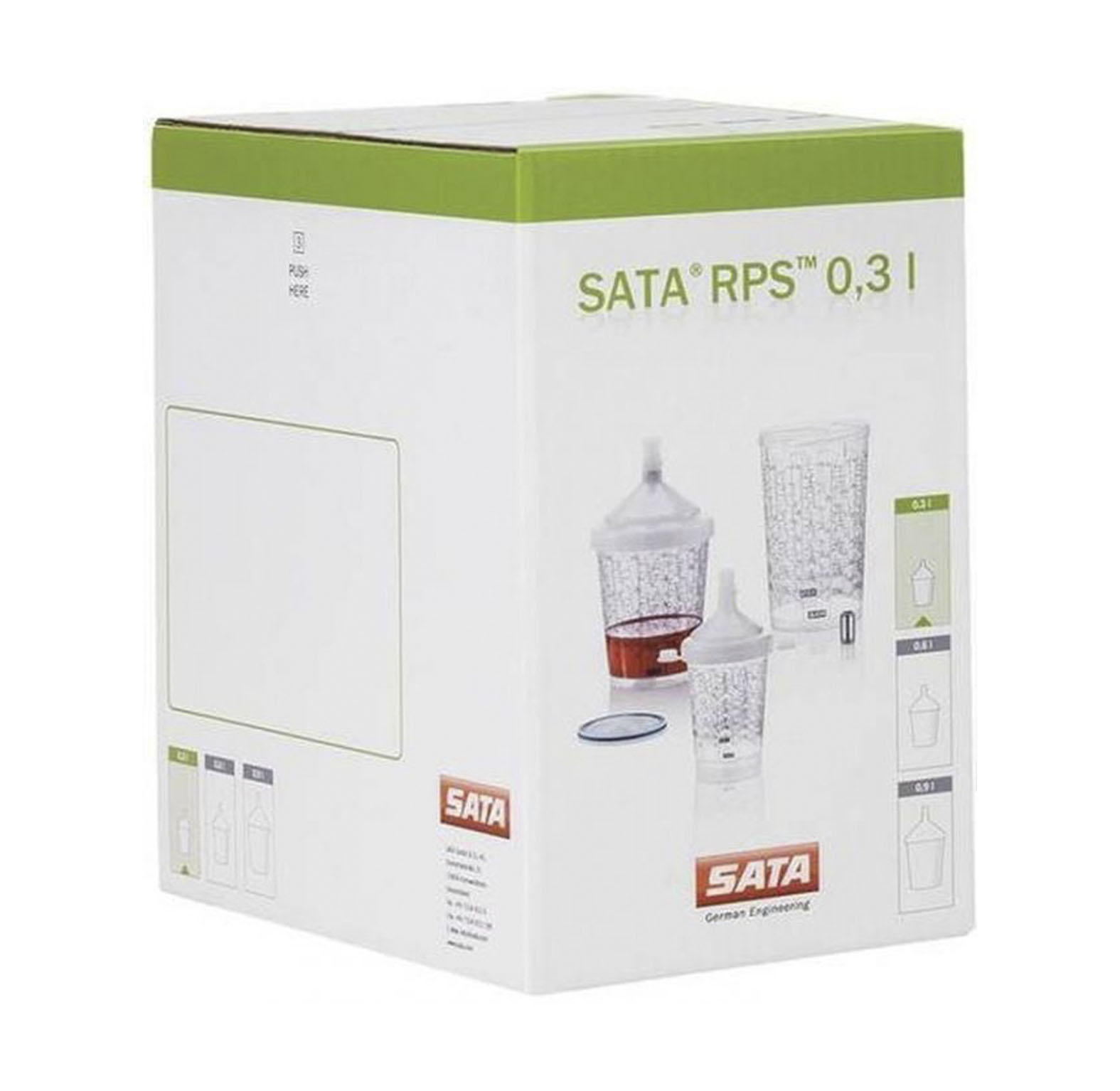 SATA, Beker RPS 0,3L Standaard 200mu/40s