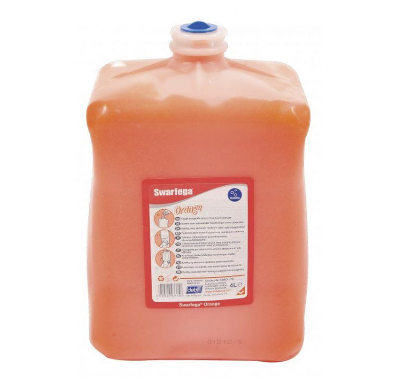 Swarfega Orange 4 Ltr, doos a 4 stuks