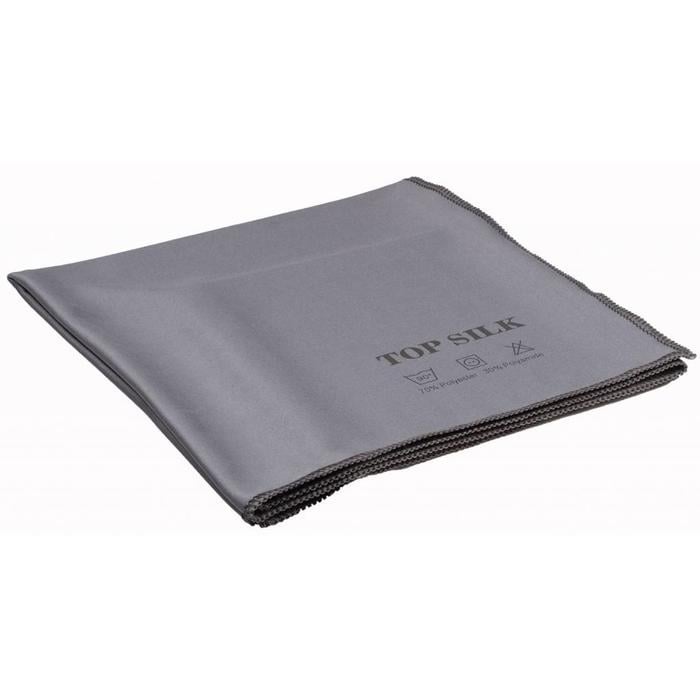 Microfiber, Glas Top Silk  Grijs