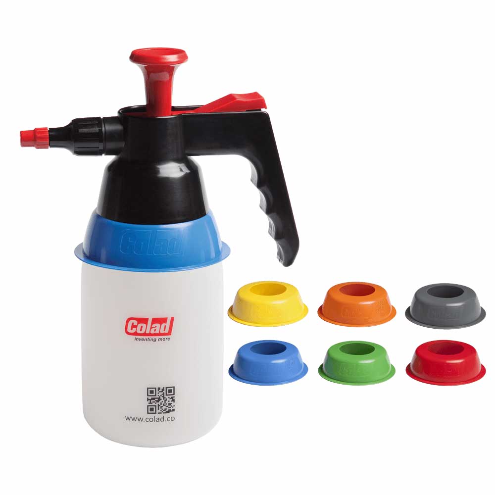 Pompspuit 1L + kleurringen, Colad