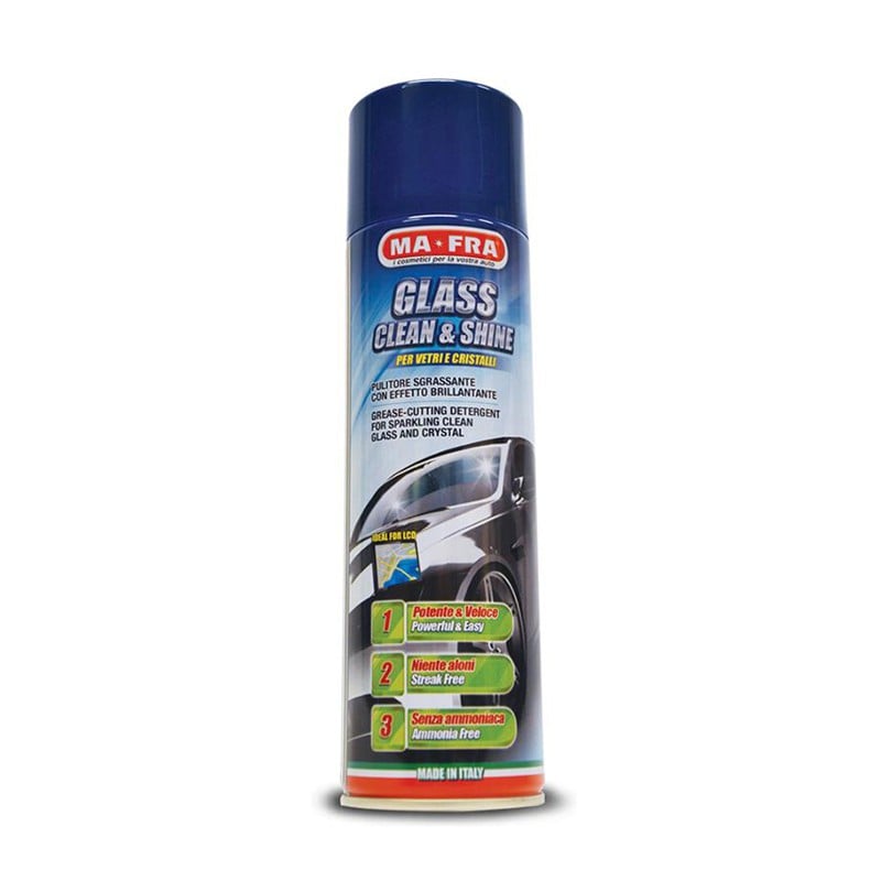 Glass Clean and Shine Aerosol, 500 ML