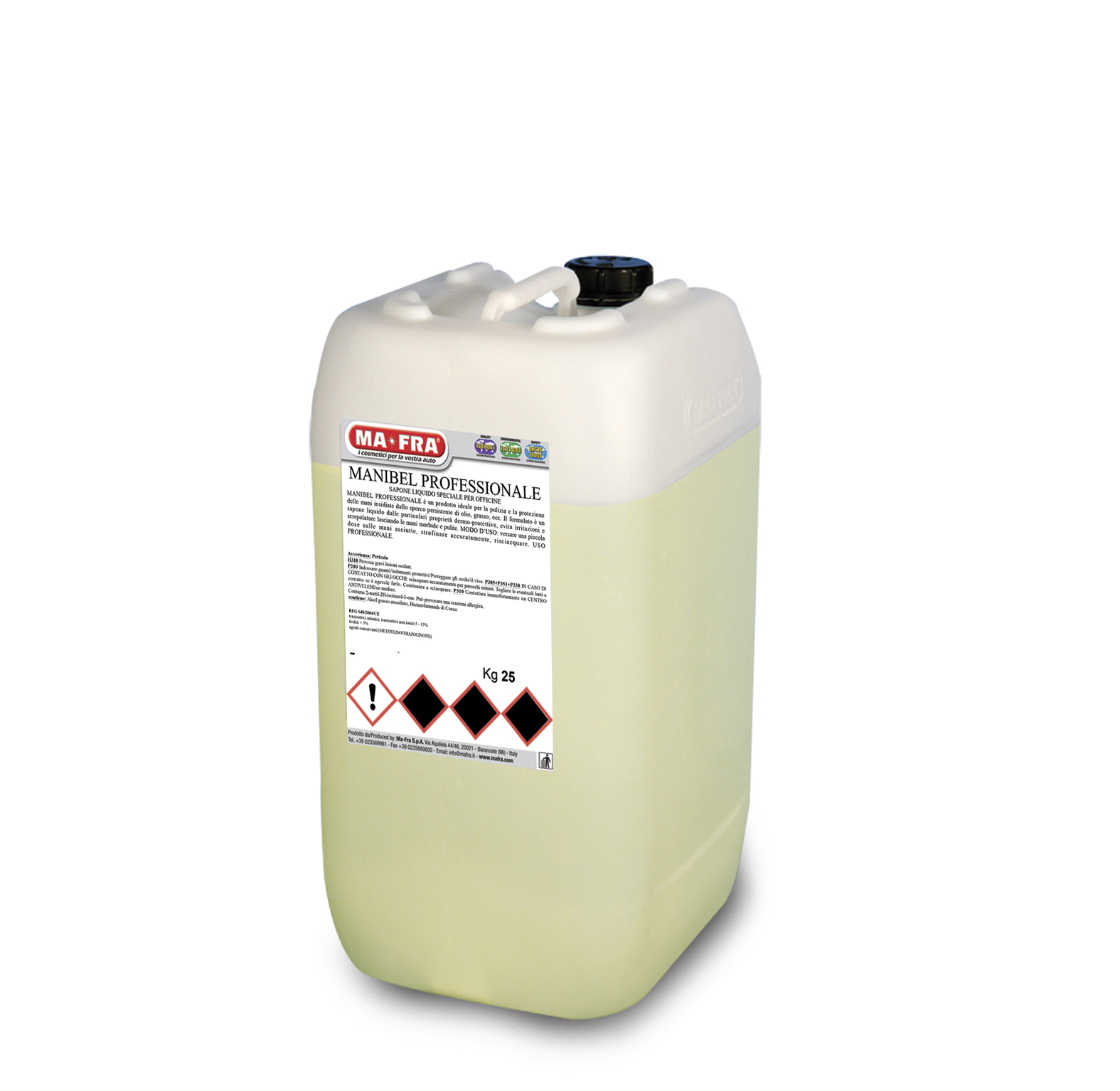 Handzeep vloeibaar Manibel, 12 KG