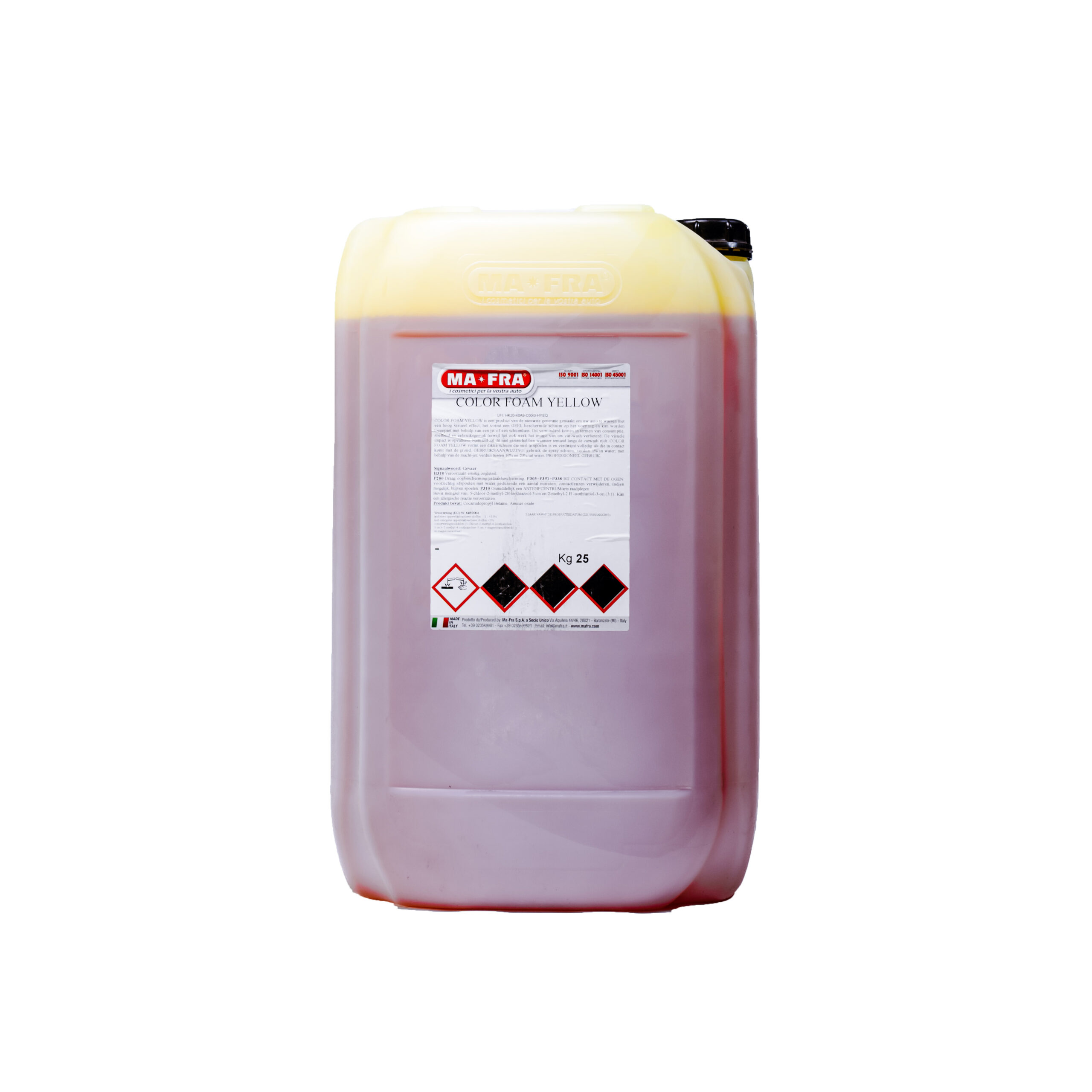 Color Foam Yellow, 25kg
