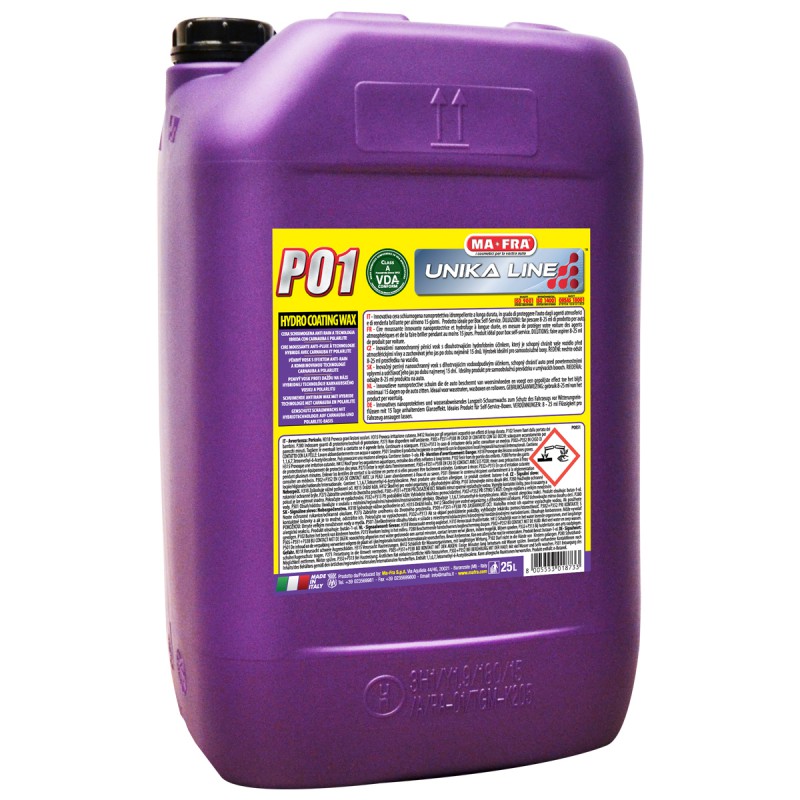 Unika - Hydrocoating Wax P01 - 25 KG