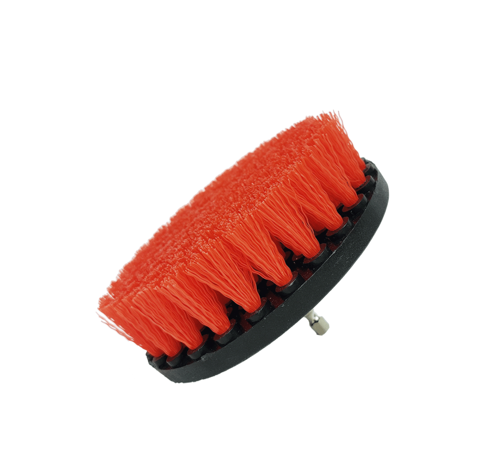 Borstel voor de boortol 12cm Rood Medium