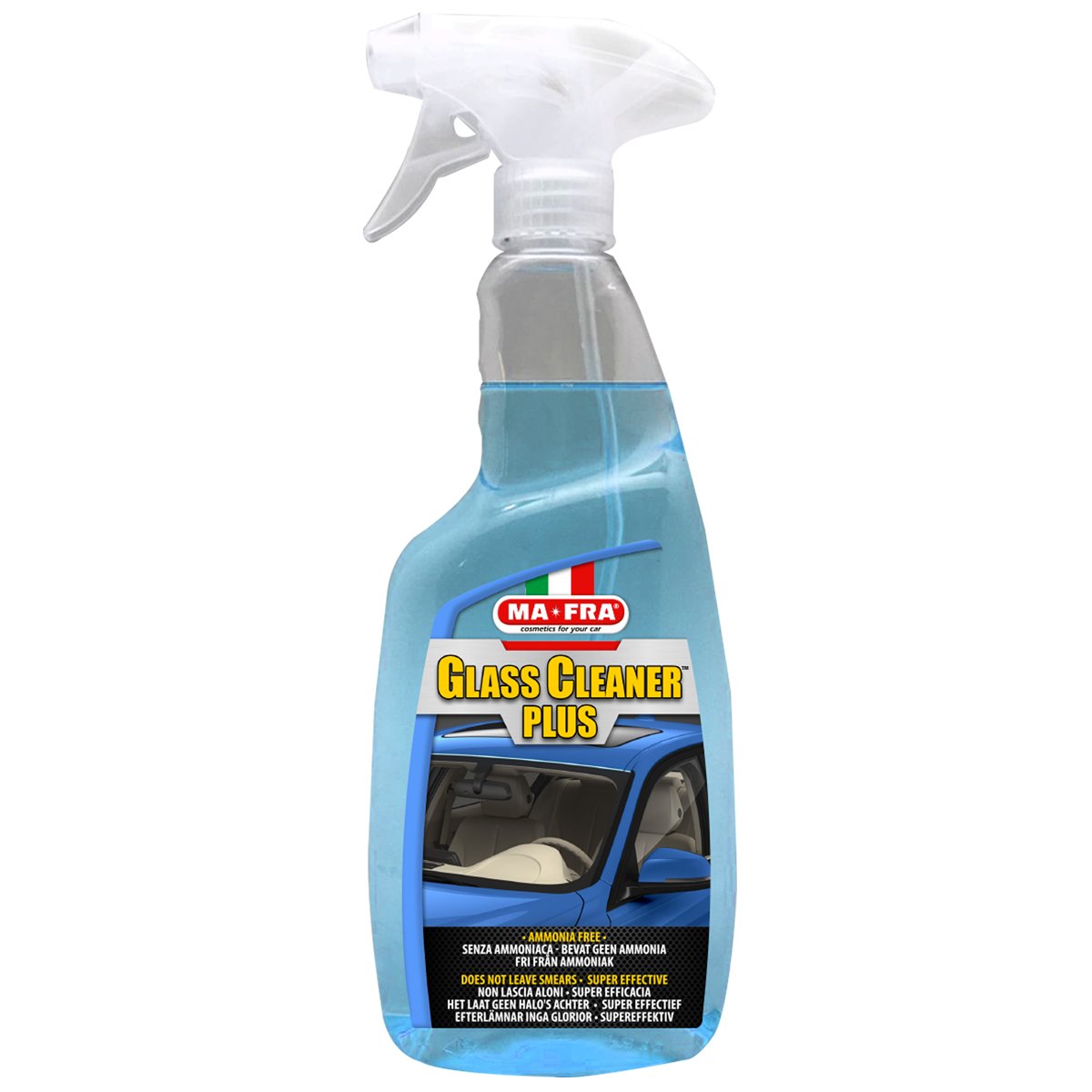 Glass Cleaner 750ml, Sprayflacon