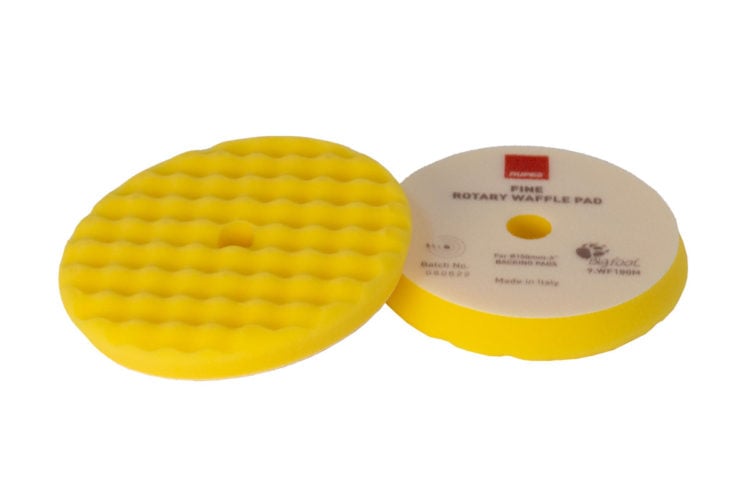 Wafelpad, Rupes Geel 5", Med/Fine