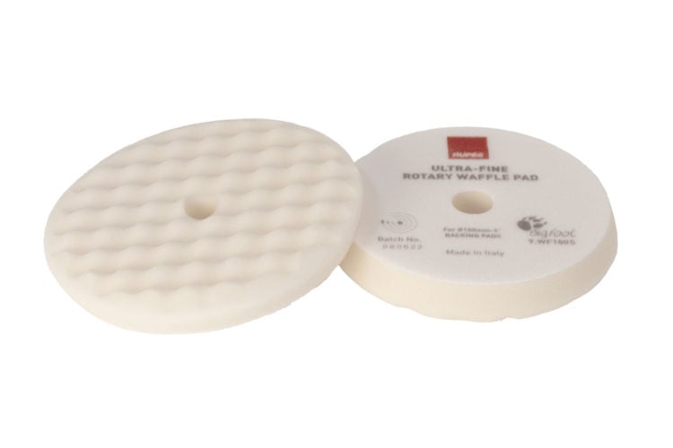 Wafelpad, Rupes Wit 8", Soft