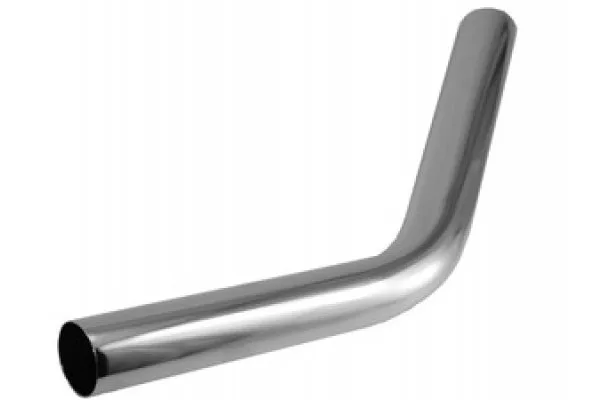 Stofzuigerbuis chroom gebogen 38mm