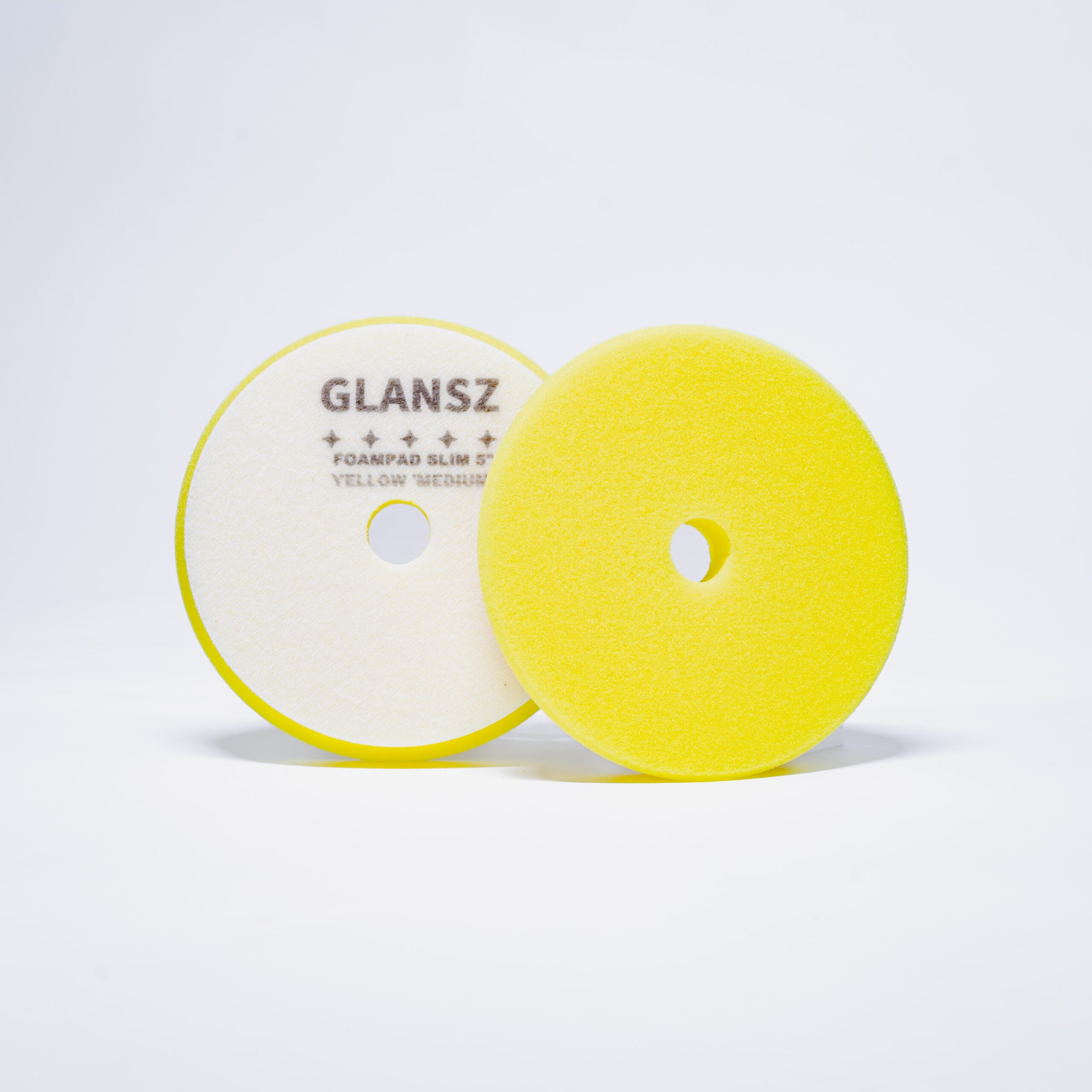 Foampad Glansz, Slim Geel 5" Medium