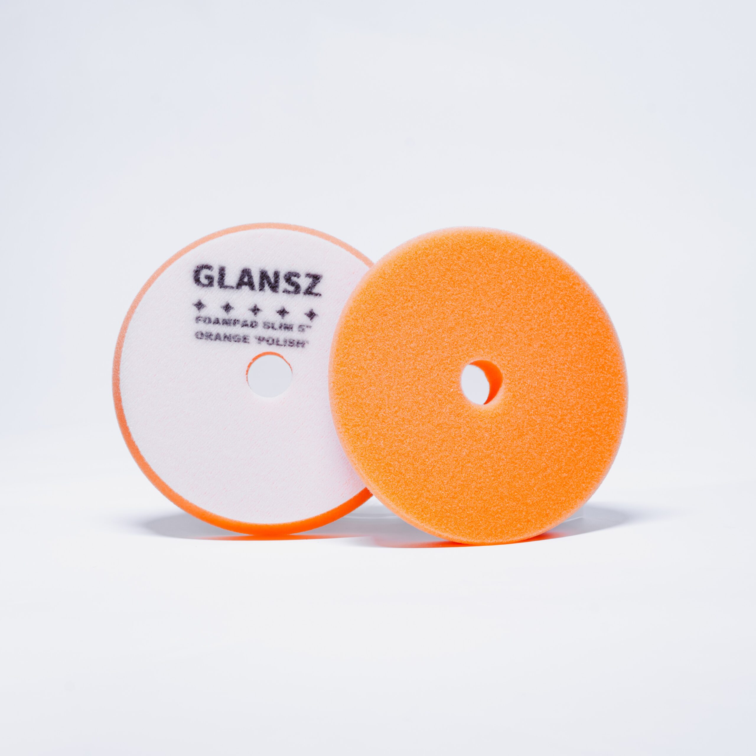Foampad Glansz, Slim Oranje 1" Polish