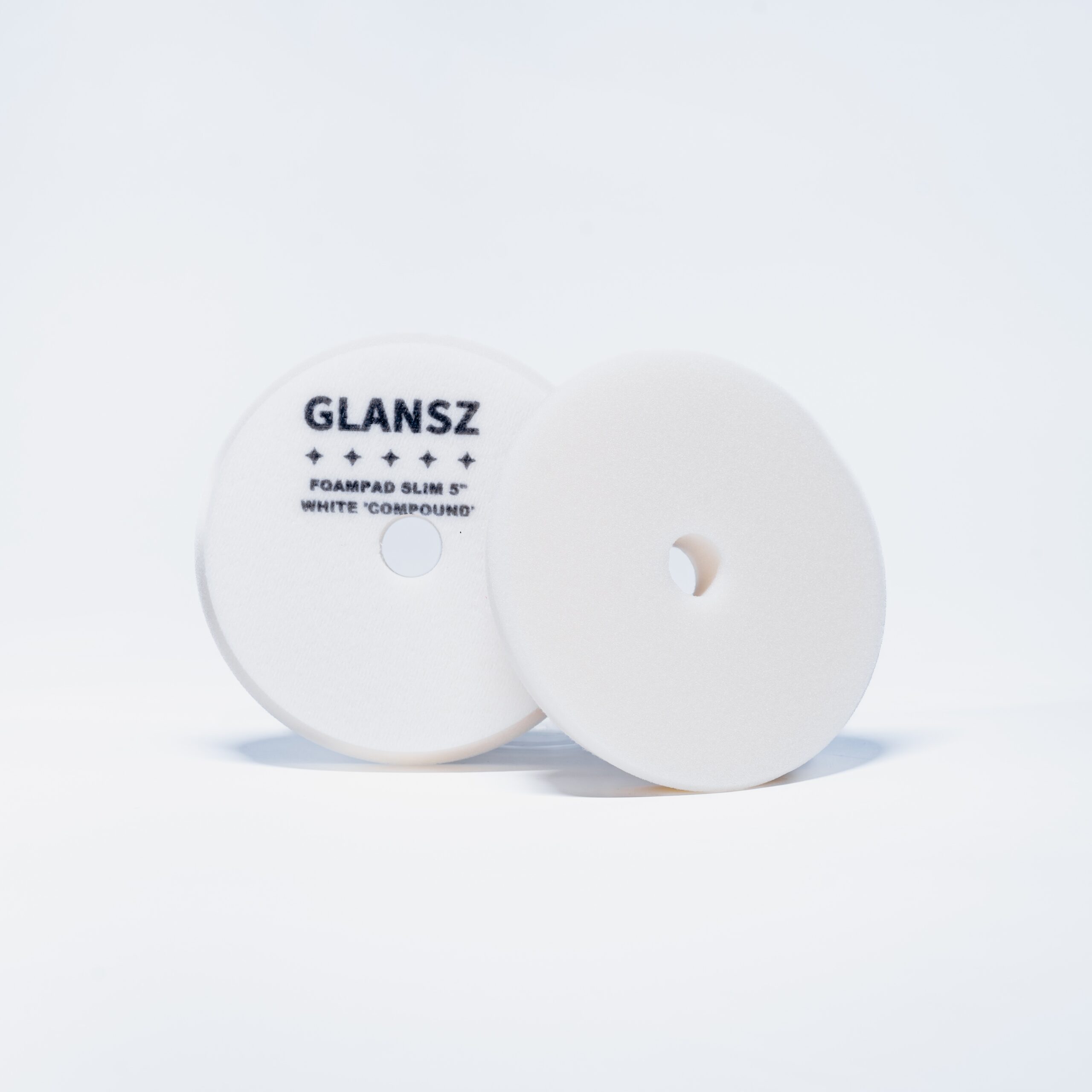 Foampad Glansz, Slim Wit 3" Compound