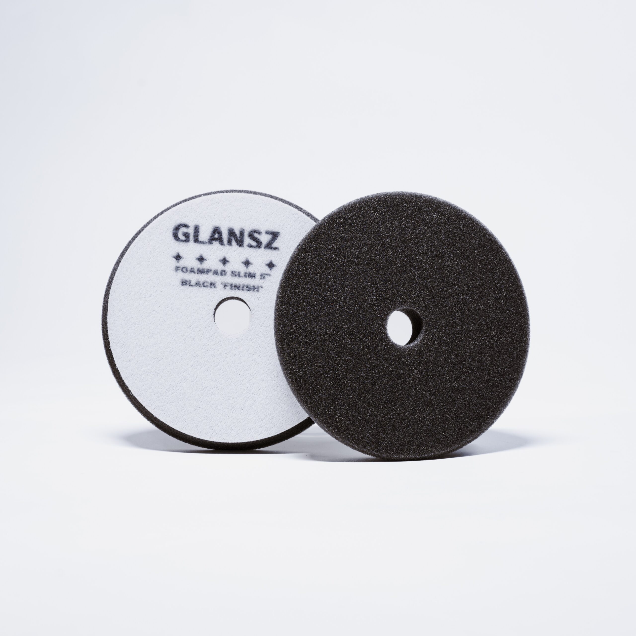 Foampad Glansz, Slim Zwart 5" Finish