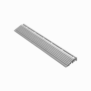 Click Zijpaneel - Wit Aluminium