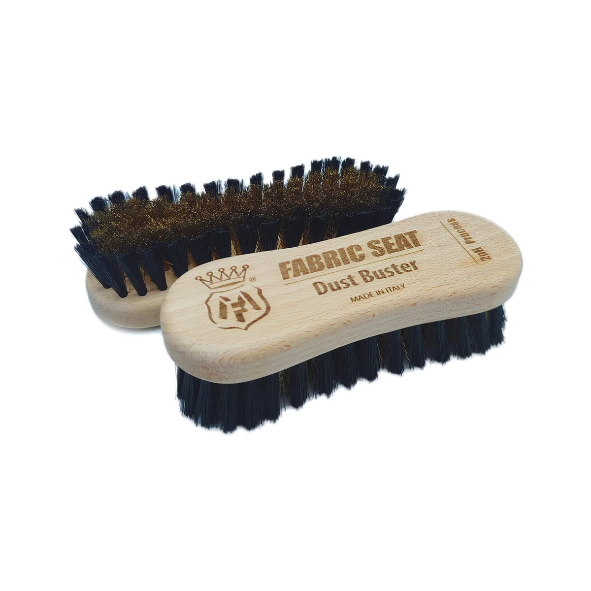Borstel, 2pH Stoffering zwart