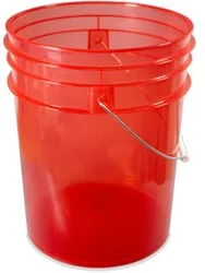 Wasemmer, 18,9 L Transparant Rood
