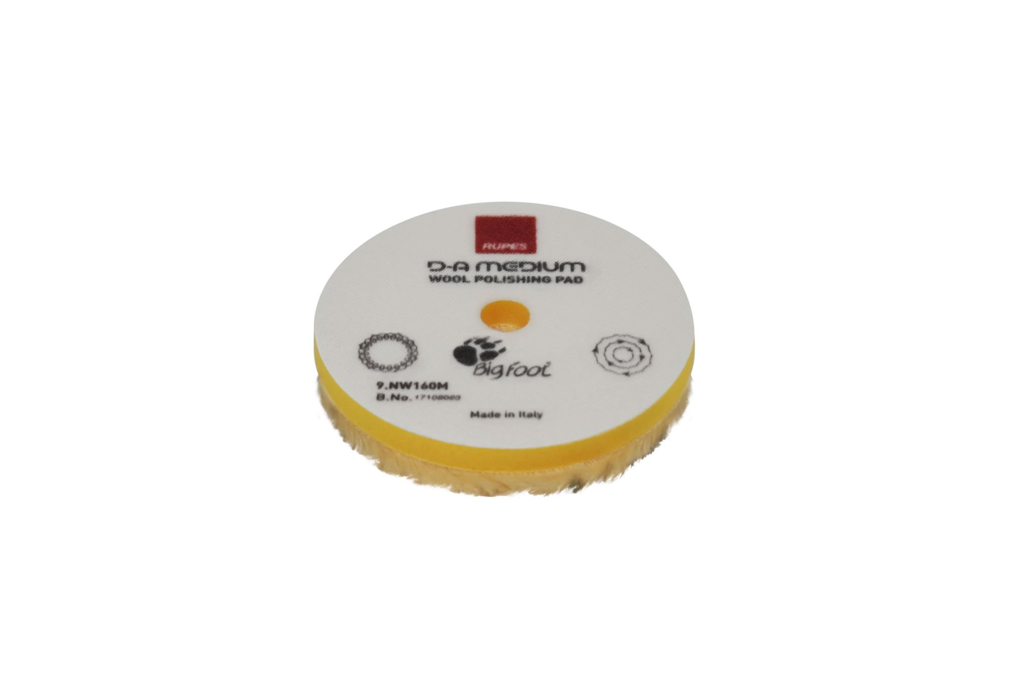 Wolpad Rupes, Geel Medium 5"