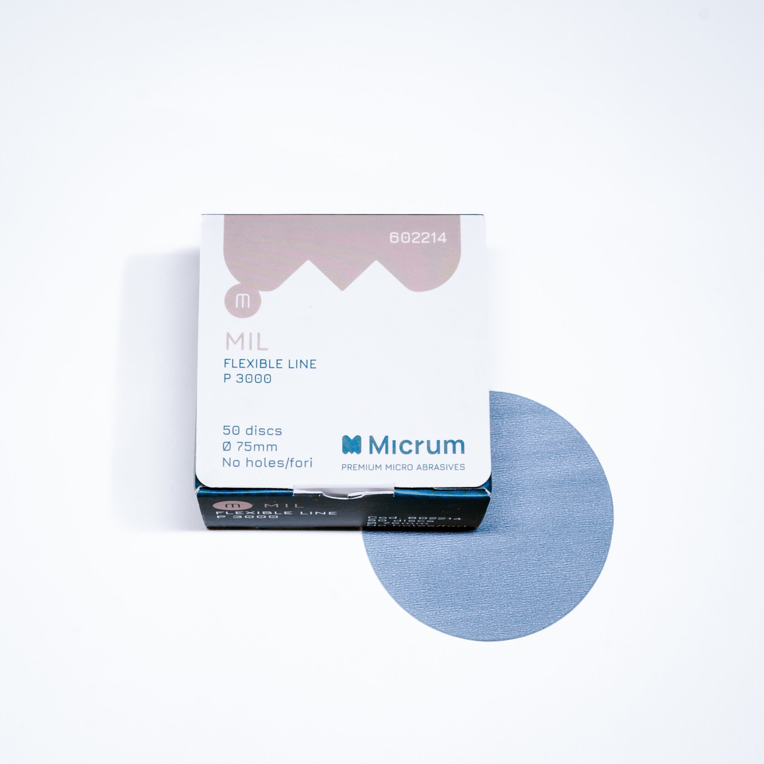 Micrum, MIL 75mm - No hole - P3000