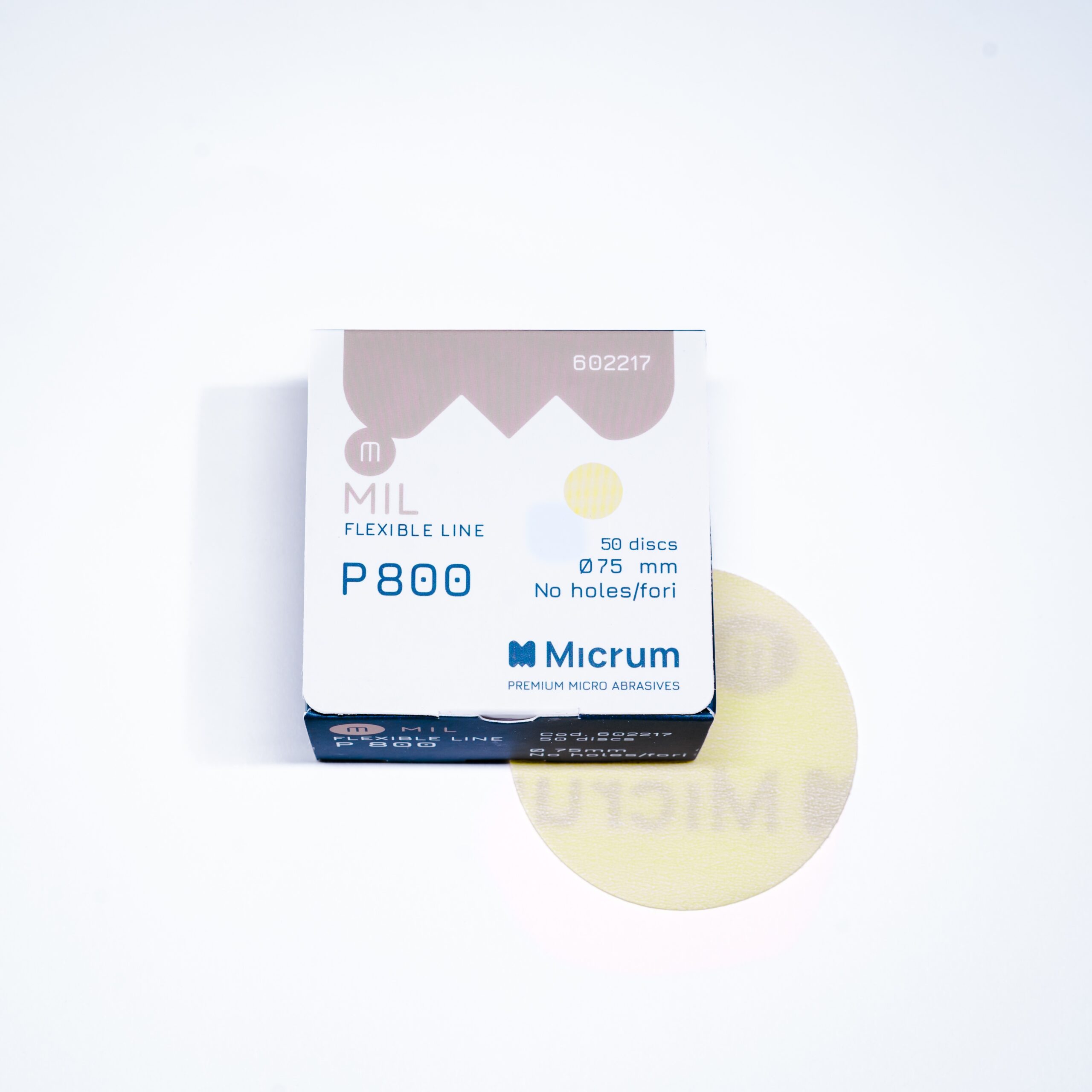 Micrum, MIL 75mm - No hole - P800