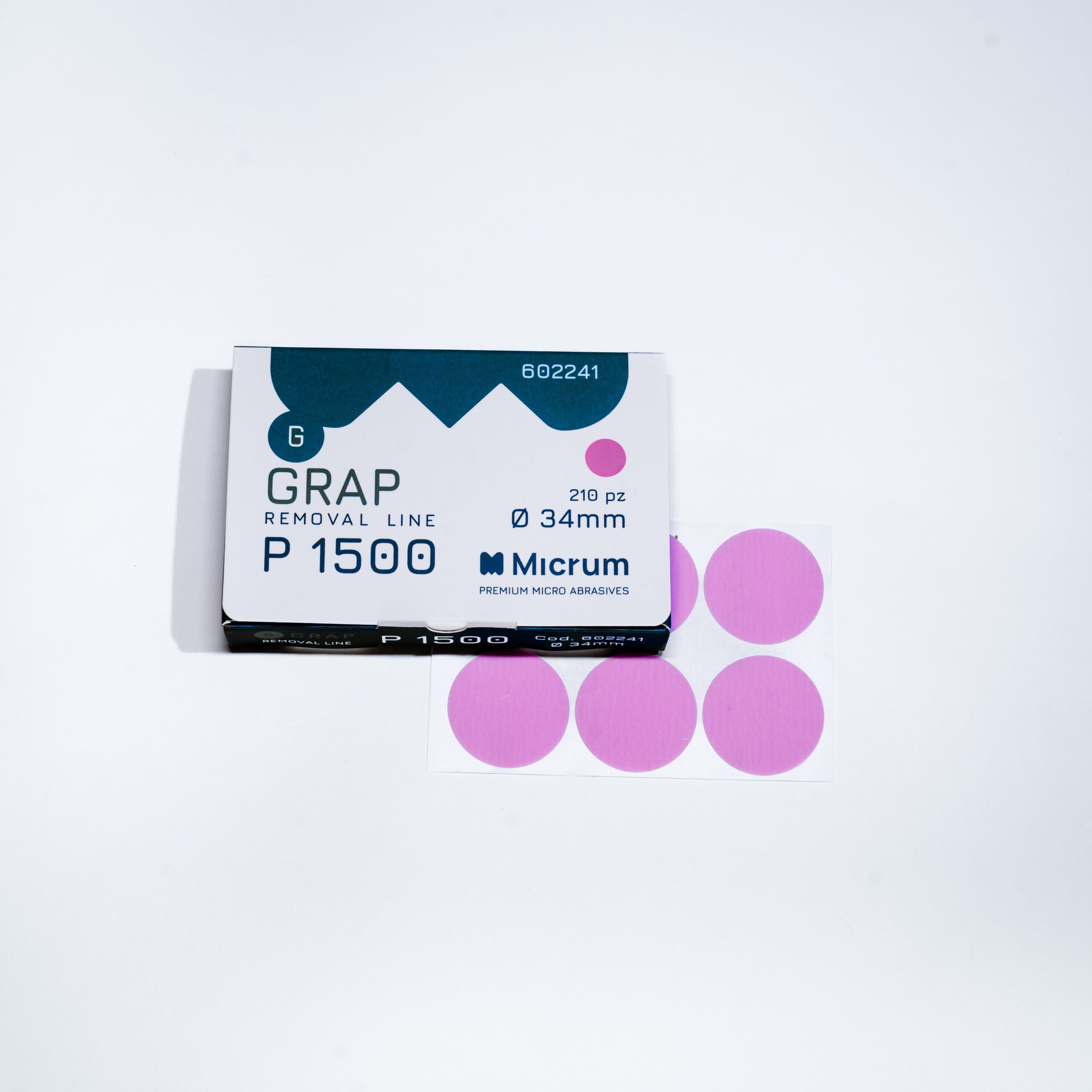 Micrum, Grap Finishing Disc 34mm P1500