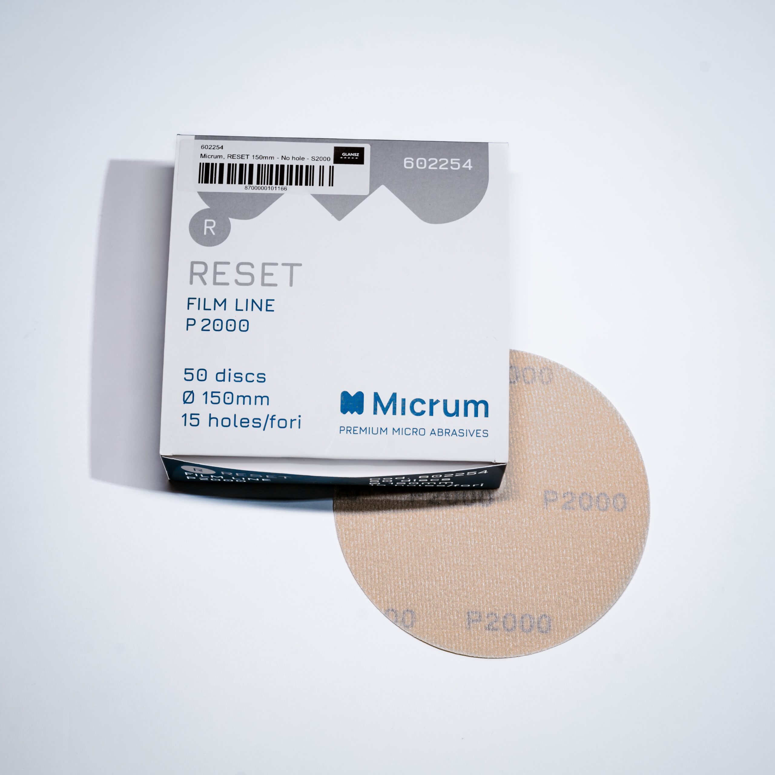 Micrum, RESET 150mm - No hole - S2000