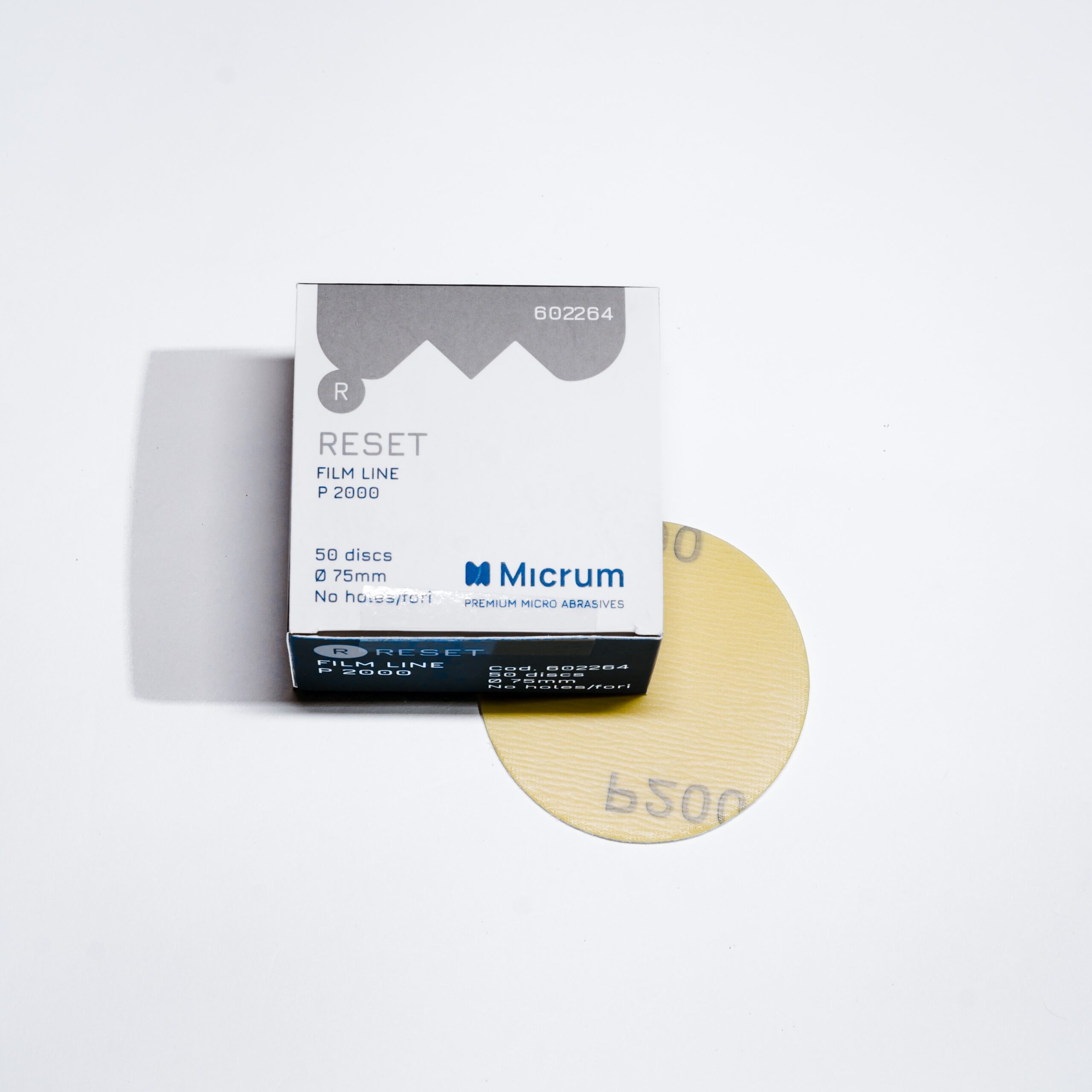 Micrum, RESET 75mm - No hole - P2000