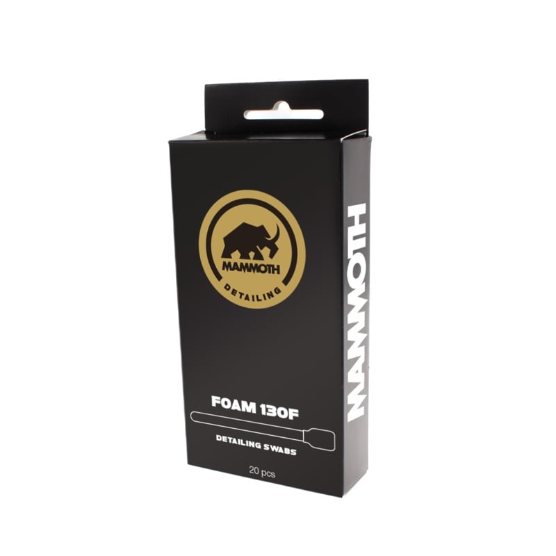 Detailing Swabs Foam 130F Mammoth. 20 st