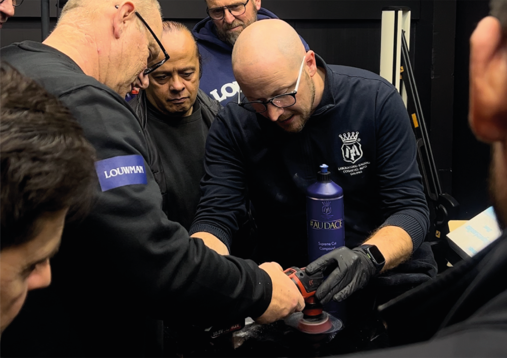 auto detailing cursus gegeven door glans