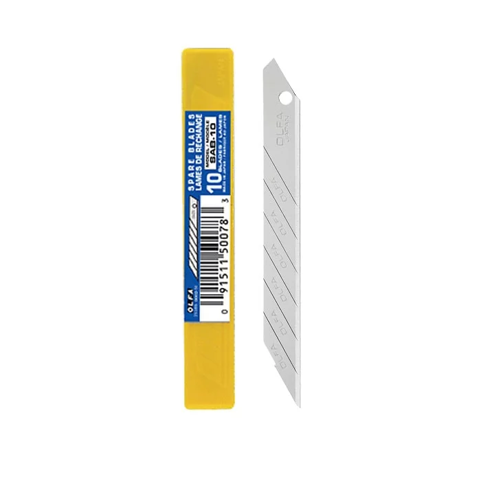 OLFA, 9 mm, 30° graden mesjes 10-pack