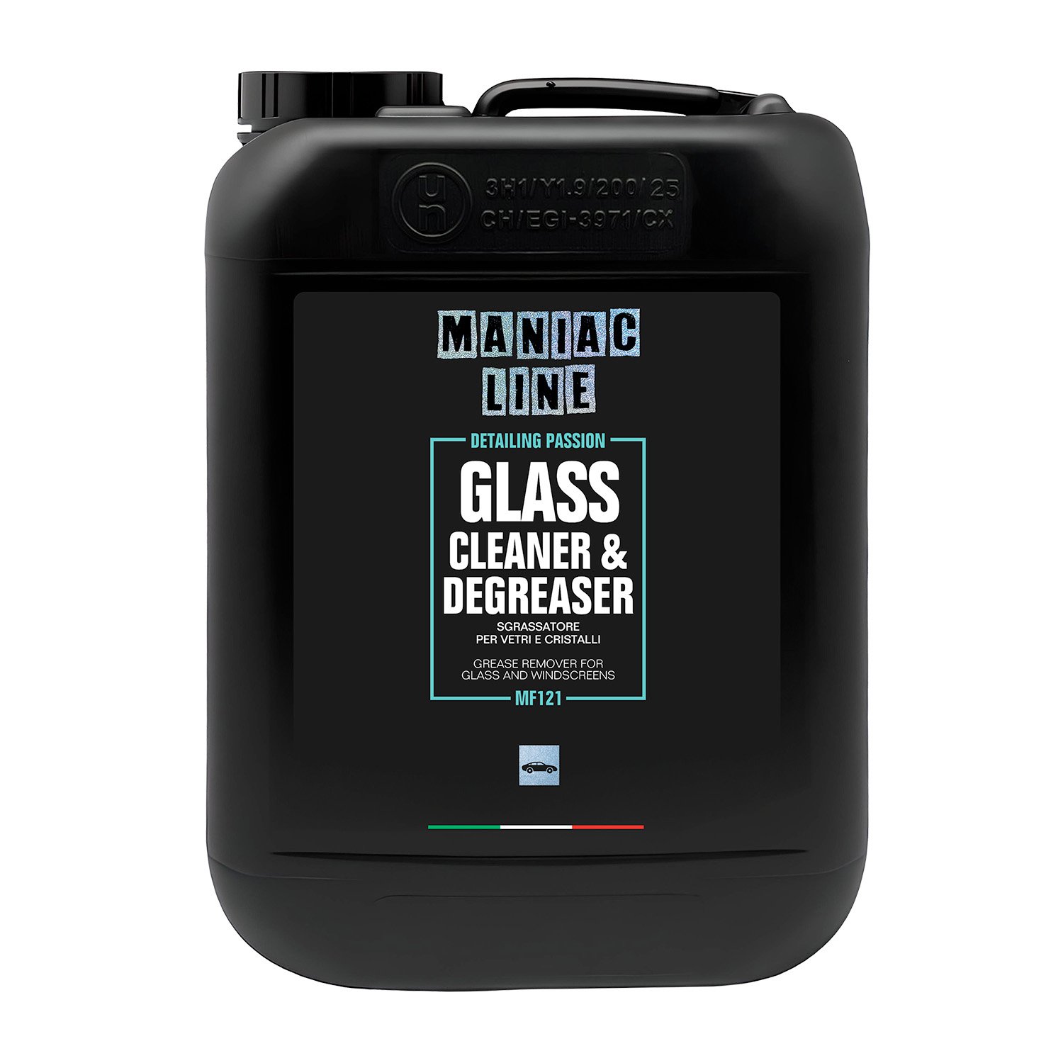Maniac, Glass Cleaner & Degreaser 5L