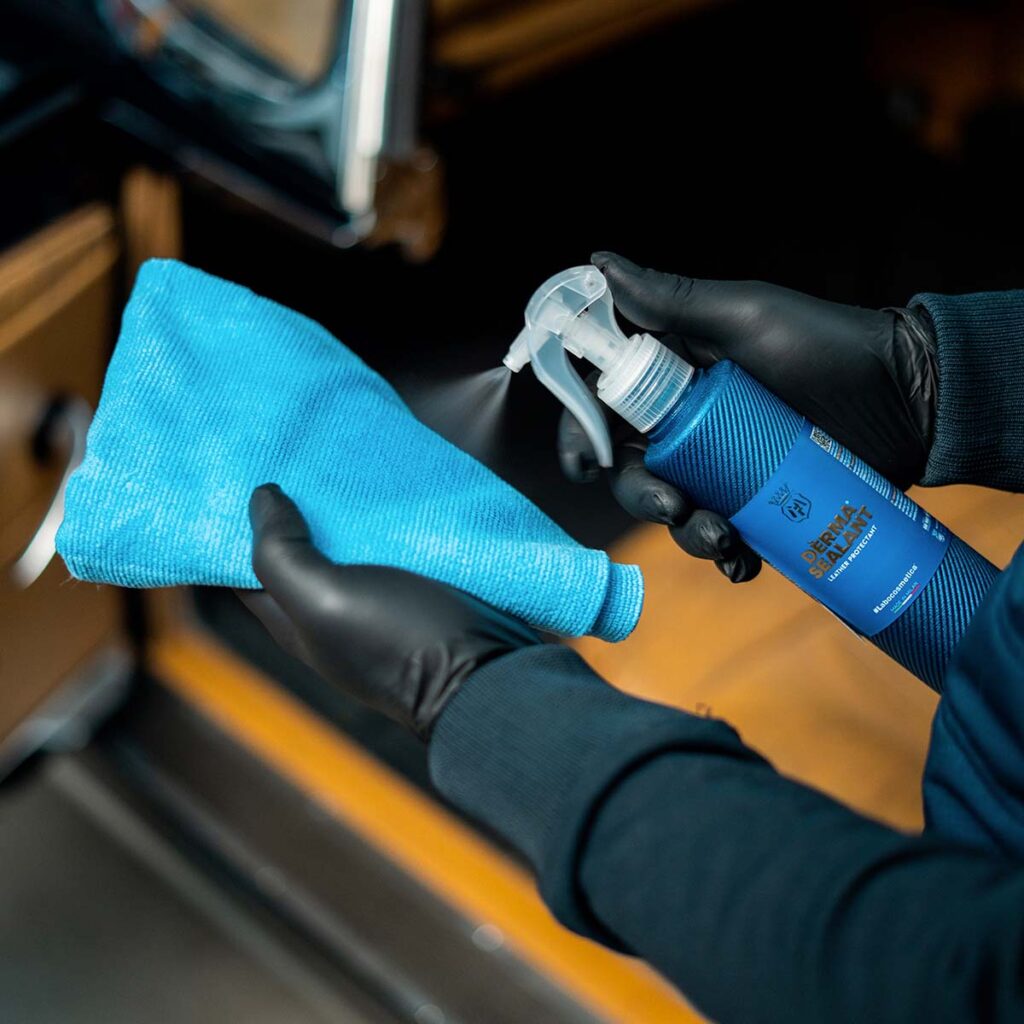 Derma sealant voor leder onderhoud auto